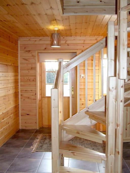 Red Squirrel Log Cabin With Hot Tub Keith Exterior photo